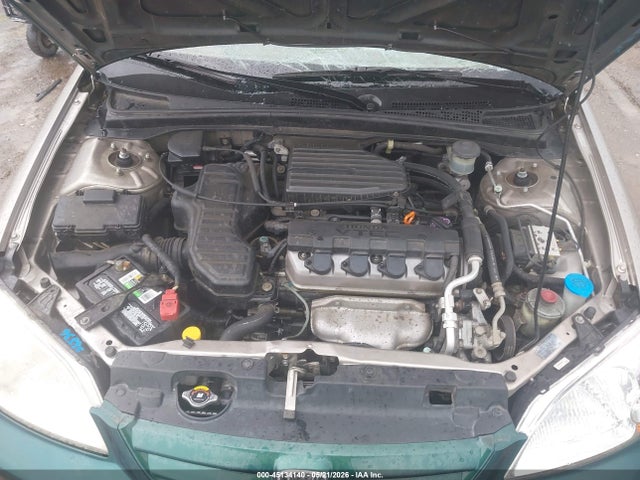 45134140 :رقم المزاد ، JHMES26761S001481 vin ، 2001 Honda Civic Ex مزاد بيع