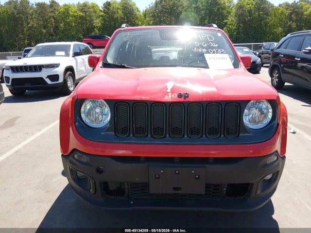 45134209 :رقم المزاد ، ZACCJABB0HPG60933 vin ، 2017 Jeep Renegade Altitude Fwd مزاد بيع