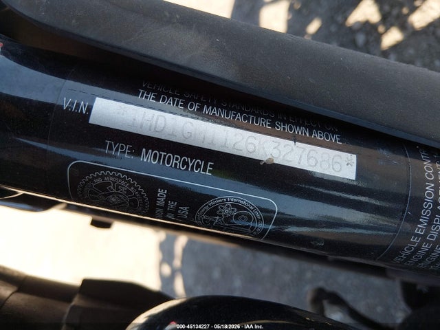Продаж на аукціоні авто 2006 Harley-davidson Fxdi, vin: 1HD1GM1126K327686, номер лоту: 45134227