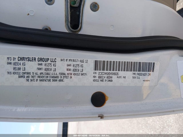 Продаж на аукціоні авто 2013 Chrysler 300 Motown, vin: 2C3CCAAG0DH508626, номер лоту: 45134249