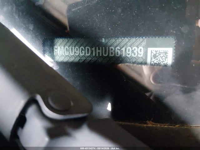 Aukcja sprzedaży 2017 Ford Escape Se, vin: 1FMCU9GD1HUB61939, numer aukcji: 45134274