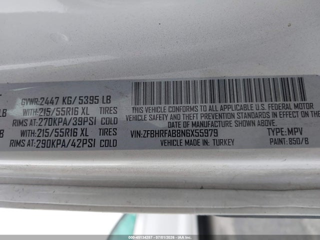 RAM Promaster City Cargo Van 2022 ZFBHRFAB8N6X55979 Image 9