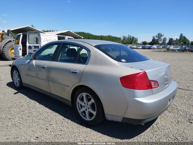 2003 Infiniti G35 Base W/6 Speed Manual მანქანა იყიდება აუქციონზე, vin: JNKCV51E73M012339, აუქციონის ნომერი: 45134309