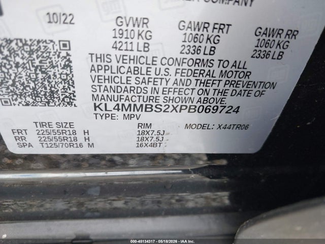 Продаж на аукціоні авто 2023 Buick Encore Gx Preferred Fwd, vin: KL4MMBS2XPB069724, номер лоту: 45134317