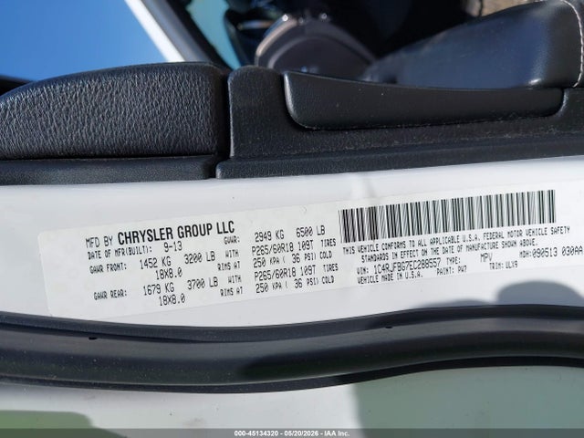 Продажа на аукционе авто 2014 Jeep Grand Cherokee Limited, vin: 1C4RJFBG7EC288557, номер лота: 45134320