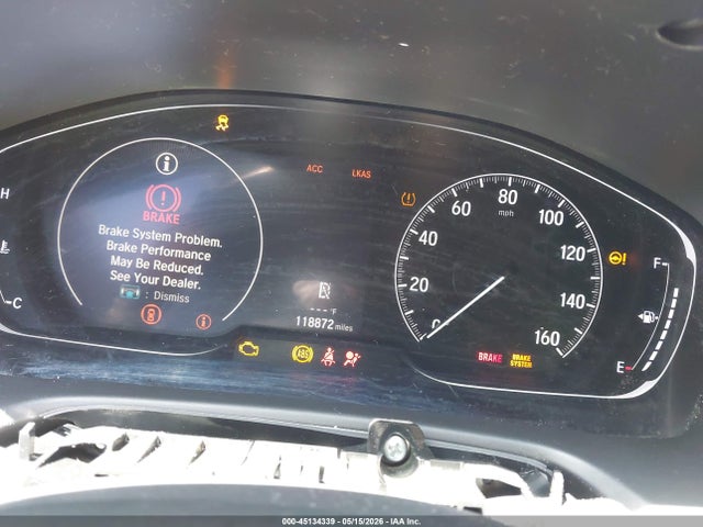 2018 Honda Accord Ex-l 2.0t მანქანა იყიდება აუქციონზე, vin: 1HGCV2F52JA014962, აუქციონის ნომერი: 45134339