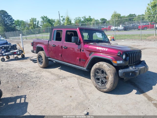 Aukcja sprzedaży 2021 Jeep Gladiator Willys 4x4, vin: 1C6HJTAGXML584366, numer aukcji: 45134344