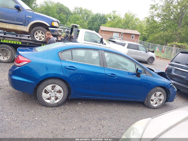 Продажа на аукционе авто 2013 Honda Civic Lx, vin: 2HGFB2F51DH552015, номер лота: 45134374