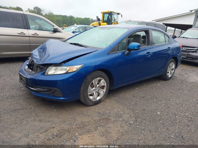Продажа на аукционе авто 2013 Honda Civic Lx, vin: 2HGFB2F51DH552015, номер лота: 45134374