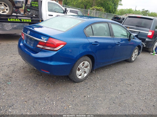 Продажа на аукционе авто 2013 Honda Civic Lx, vin: 2HGFB2F51DH552015, номер лота: 45134374