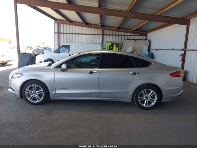 Продажа на аукционе авто 2018 Ford Fusion Hybrid Se, vin: 3FA6P0LU6JR172609, номер лота: 45134415