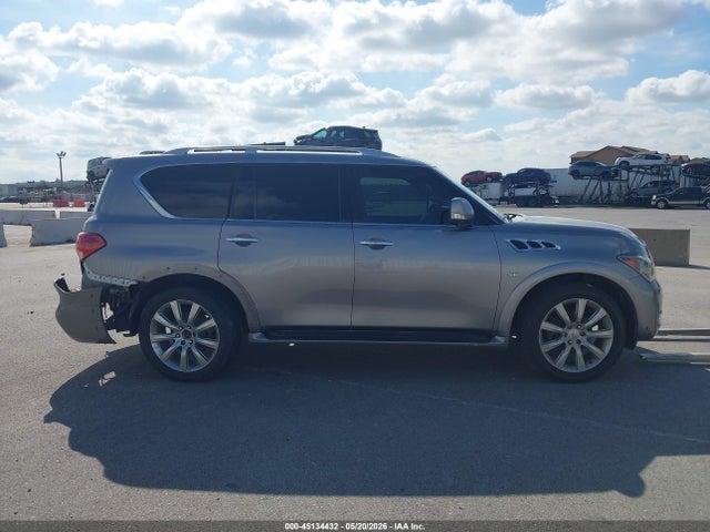 45134432 :رقم المزاد ، JN8AZ2NF1E9552522 vin ، 2014 Infiniti Qx80 مزاد بيع