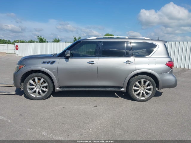 45134432 :رقم المزاد ، JN8AZ2NF1E9552522 vin ، 2014 Infiniti Qx80 مزاد بيع