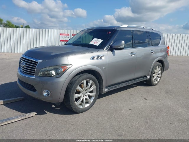 45134432 :رقم المزاد ، JN8AZ2NF1E9552522 vin ، 2014 Infiniti Qx80 مزاد بيع