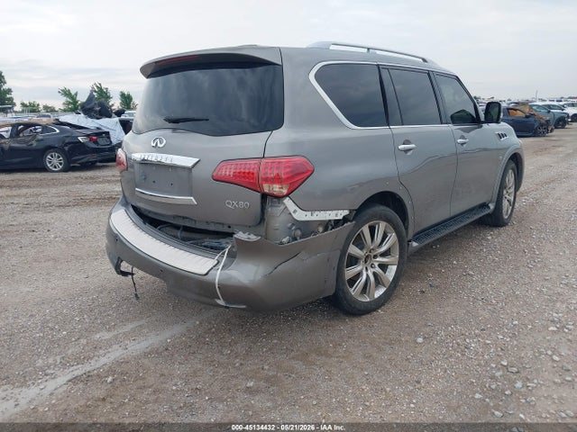 45134432 :رقم المزاد ، JN8AZ2NF1E9552522 vin ، 2014 Infiniti Qx80 مزاد بيع