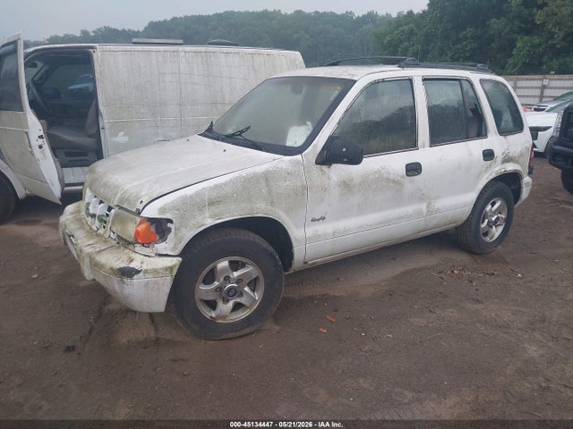 2001 Kia Sportage მანქანა იყიდება აუქციონზე, vin: KNDJA723615038693, აუქციონის ნომერი: 45134447