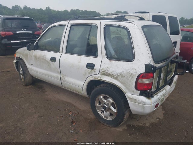 2001 Kia Sportage მანქანა იყიდება აუქციონზე, vin: KNDJA723615038693, აუქციონის ნომერი: 45134447