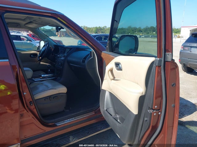 45134480 :رقم المزاد ، JN8AY2NFXJ9332387 vin ، 2018 Nissan Armada Platinum مزاد بيع