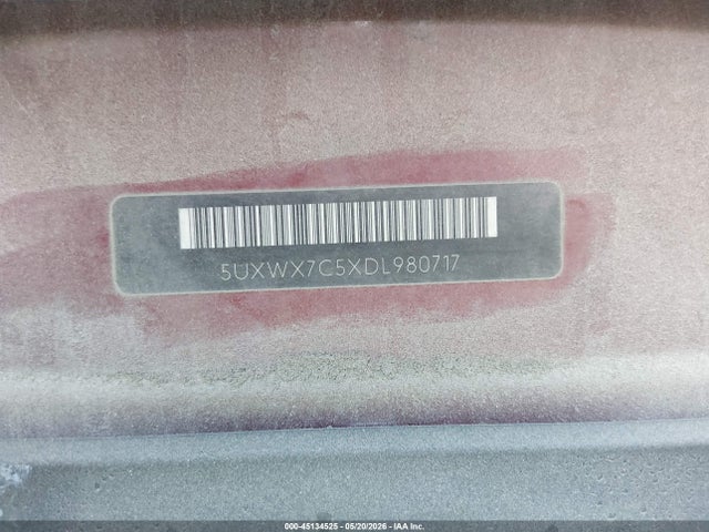Продажа на аукционе авто 2013 Bmw X3 Xdrive35i, vin: 5UXWX7C5XDL980717, номер лота: 45134525