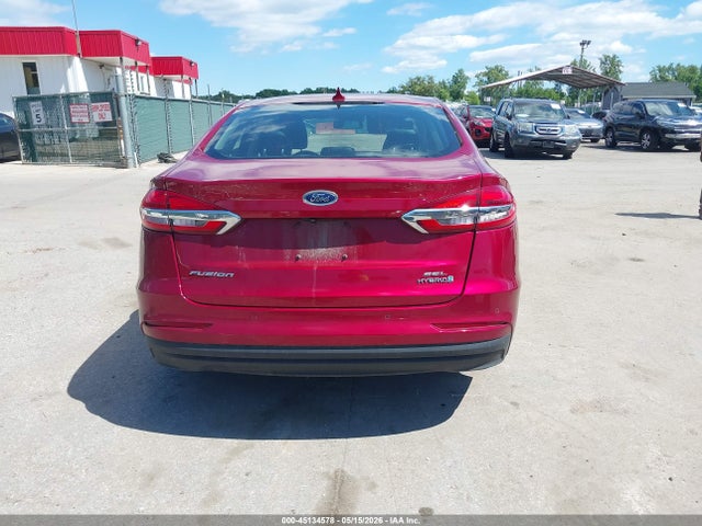 Продажа на аукционе авто 2019 Ford Fusion Hybrid Sel, vin: 3FA6P0MUXKR146997, номер лота: 45134578