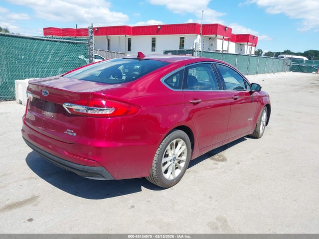 Продажа на аукционе авто 2019 Ford Fusion Hybrid Sel, vin: 3FA6P0MUXKR146997, номер лота: 45134578