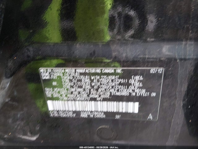45134593 :رقم المزاد ، 2T3BK4DV7CW068313 vin ، 2012 Toyota Rav4 Base V6 مزاد بيع