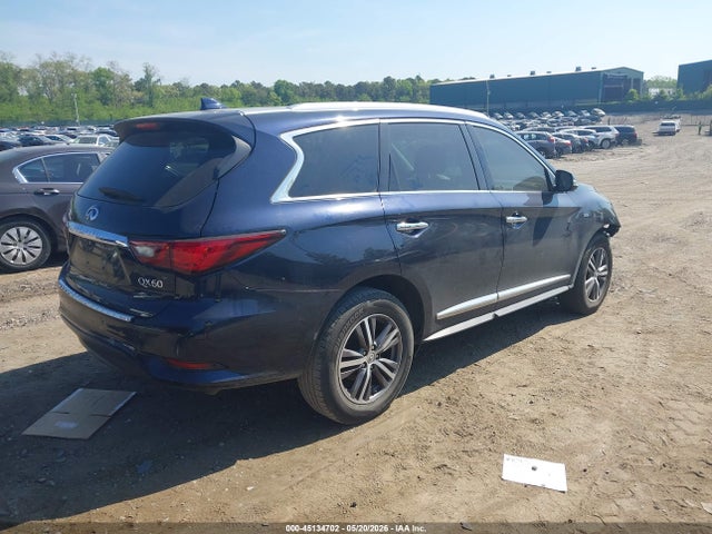45134702 :رقم المزاد ، 5N1DL0MM1KC523031 vin ، 2019 Infiniti Qx60 Luxe مزاد بيع