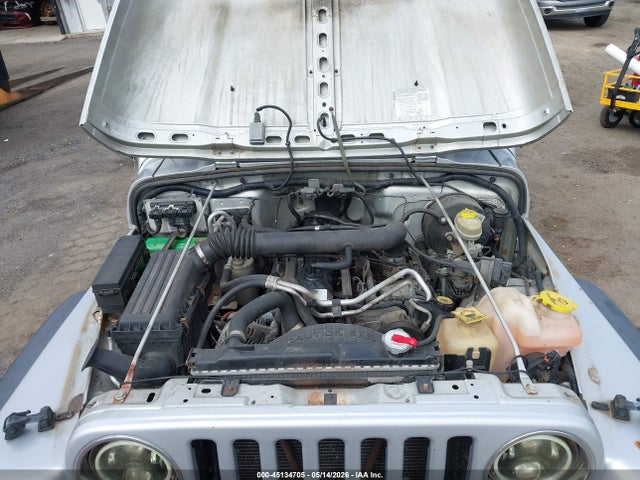 45134705 :رقم المزاد ، 1J4FA39S94P786885 vin ، 2004 Jeep Wrangler X مزاد بيع