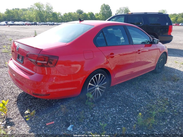 45134714 :رقم المزاد ، 3VWD17AJ4GM300336 vin ، 2016 Volkswagen Jetta 1.8t Sport مزاد بيع