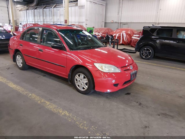 Aukcja sprzedaży 2005 Honda Civic Vp, vin: 1HGES16345L017656, numer aukcji: 45134739