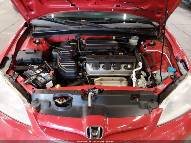 2005 Honda Civic Vp მანქანა იყიდება აუქციონზე, vin: 1HGES16345L017656, აუქციონის ნომერი: 45134739