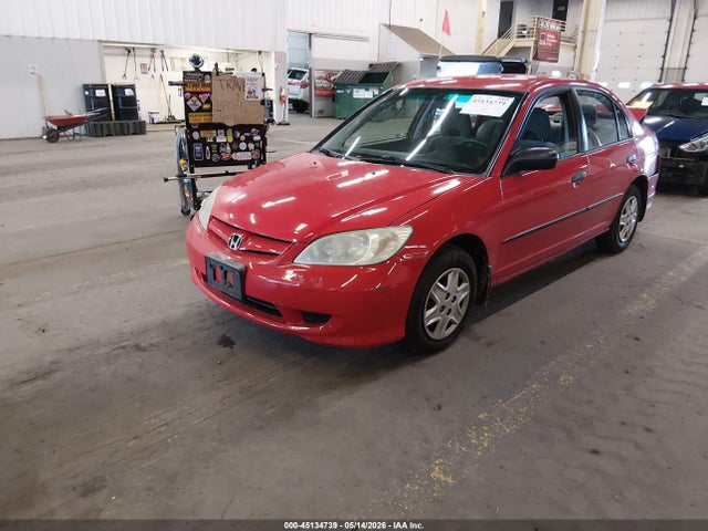 2005 Honda Civic Vp მანქანა იყიდება აუქციონზე, vin: 1HGES16345L017656, აუქციონის ნომერი: 45134739