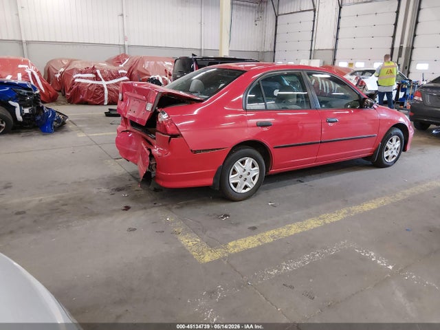 2005 Honda Civic Vp მანქანა იყიდება აუქციონზე, vin: 1HGES16345L017656, აუქციონის ნომერი: 45134739