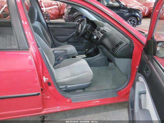 2005 Honda Civic Vp მანქანა იყიდება აუქციონზე, vin: 1HGES16345L017656, აუქციონის ნომერი: 45134739