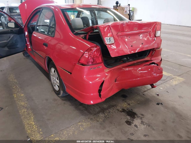 2005 Honda Civic Vp მანქანა იყიდება აუქციონზე, vin: 1HGES16345L017656, აუქციონის ნომერი: 45134739