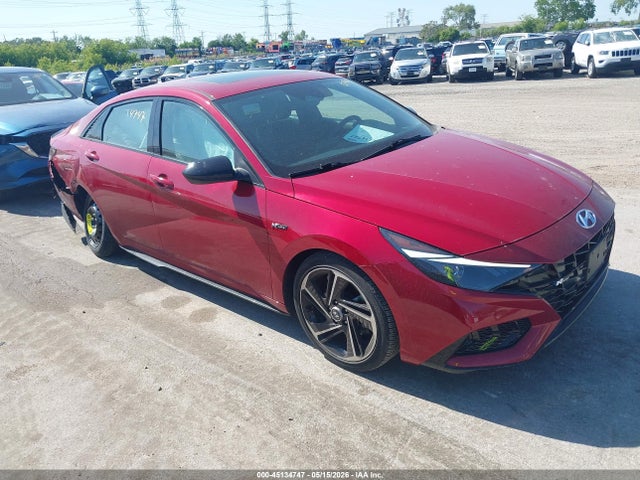 Продажа на аукционе авто 2022 Hyundai Elantra N Line, vin: KMHLR4AF2NU349041, номер лота: 45134747