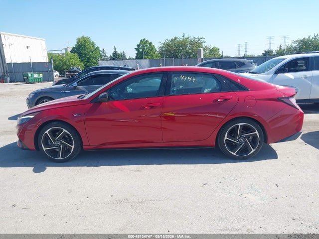Auction sale of the 2022 Hyundai Elantra N Line, vin: KMHLR4AF2NU349041, lot number: 45134747