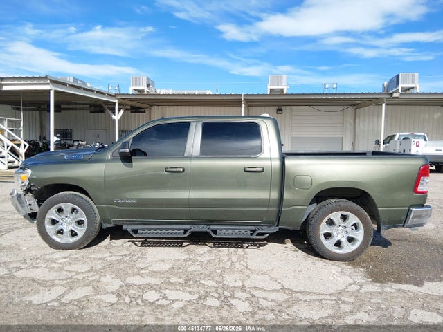 Продажа на аукционе авто 2021 Ram 1500 Big Horn  4x4 5'7 Box, vin: 1C6SRFFT4MN747619, номер лота: 45134777