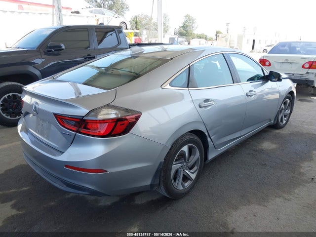 2019 Honda Insight Ex მანქანა იყიდება აუქციონზე, vin: 19XZE4F50KE021783, აუქციონის ნომერი: 45134787