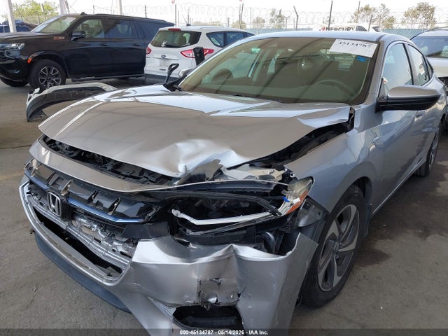 2019 Honda Insight Ex მანქანა იყიდება აუქციონზე, vin: 19XZE4F50KE021783, აუქციონის ნომერი: 45134787