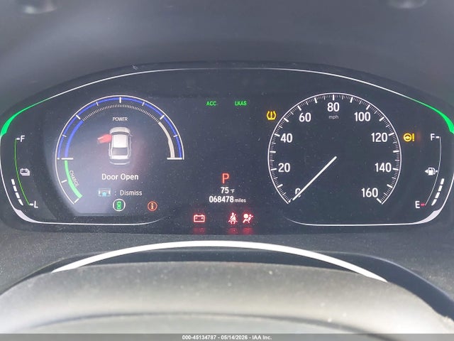 2019 Honda Insight Ex მანქანა იყიდება აუქციონზე, vin: 19XZE4F50KE021783, აუქციონის ნომერი: 45134787