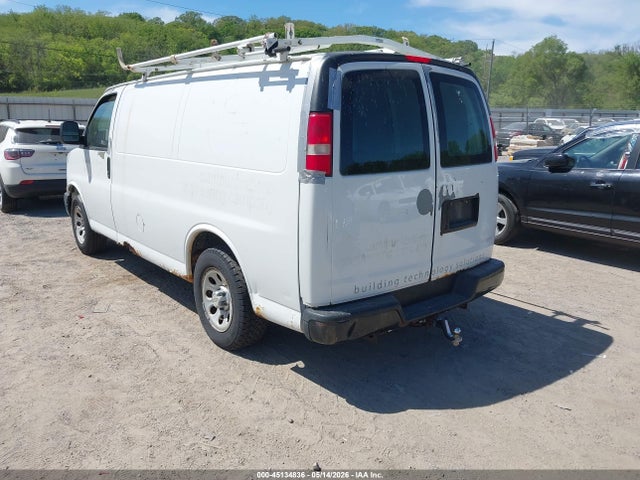 45134836 :رقم المزاد ، 1GCSGAFX7B1169315 vin ، 2011 Chevrolet Express 1500 Work Van مزاد بيع