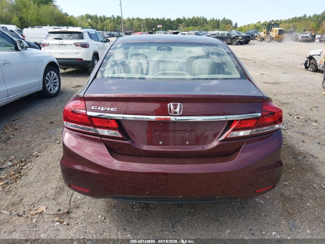 45134996 :رقم المزاد ، 19XFB2F99FE042723 vin ، 2015 Honda Civic Ex-l مزاد بيع