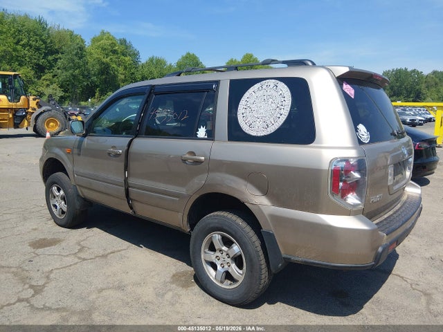 2007 Honda Pilot Ex-l მანქანა იყიდება აუქციონზე, vin: 2HKYF18617H524061, აუქციონის ნომერი: 45135012
