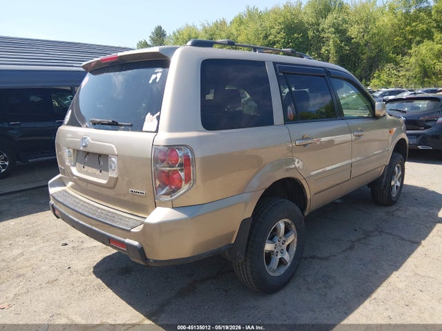 2007 Honda Pilot Ex-l მანქანა იყიდება აუქციონზე, vin: 2HKYF18617H524061, აუქციონის ნომერი: 45135012