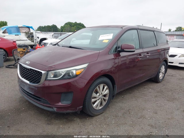Продажа на аукционе авто 2016 Kia Sedona Lx, vin: KNDMB5C11G6111211, номер лота: 45135027