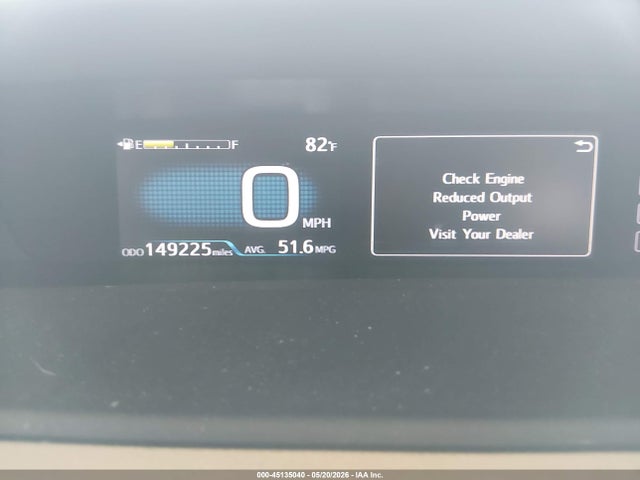 Aukcja sprzedaży 2016 Toyota Prius Three, vin: JTDKARFU7G3505241, numer aukcji: 45135040