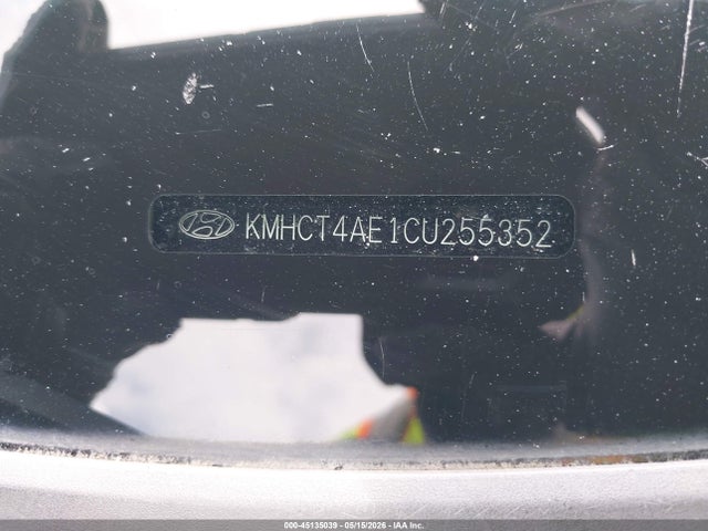 Продаж на аукціоні авто 2012 Hyundai Accent Gls, vin: KMHCT4AE1CU255352, номер лоту: 45135039