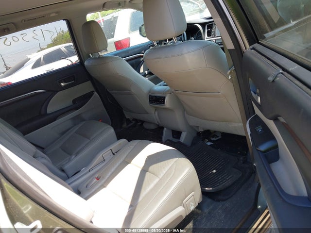 2014 Toyota Highlander Limited Platinum V6 მანქანა იყიდება აუქციონზე, vin: 5TDDKRFH4ES013271, აუქციონის ნომერი: 45135059
