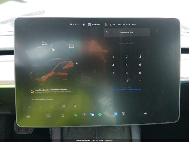 Aukcja sprzedaży 2022 Tesla Model 3 Long Range Dual Motor All-wheel Drive, vin: 5YJ3E1EB4NF121671, numer aukcji: 45135097